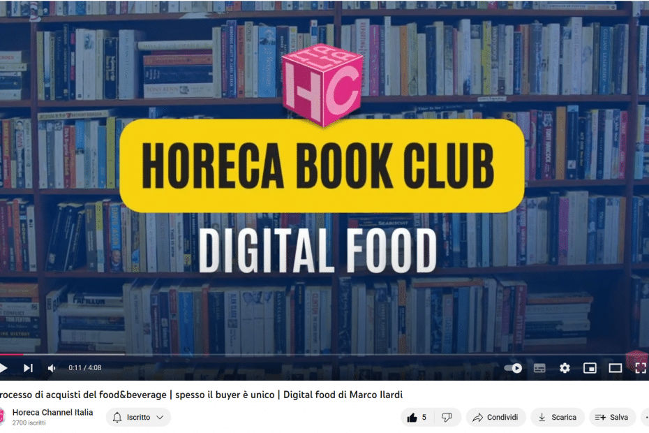 digital food marco ilardi libro su horeca channel italia